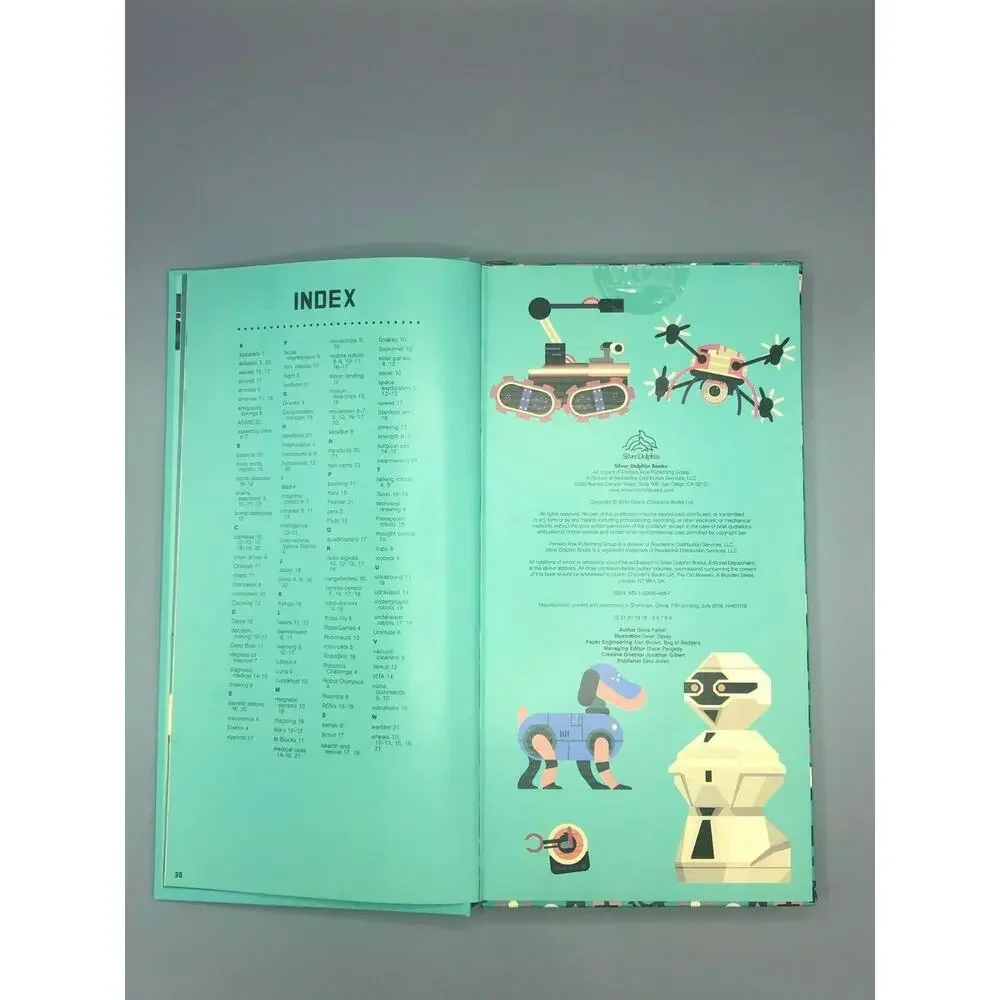 Build the Robot Silver Dolphin Books Activity Kit 3 Wind Up Model Kit STEM New